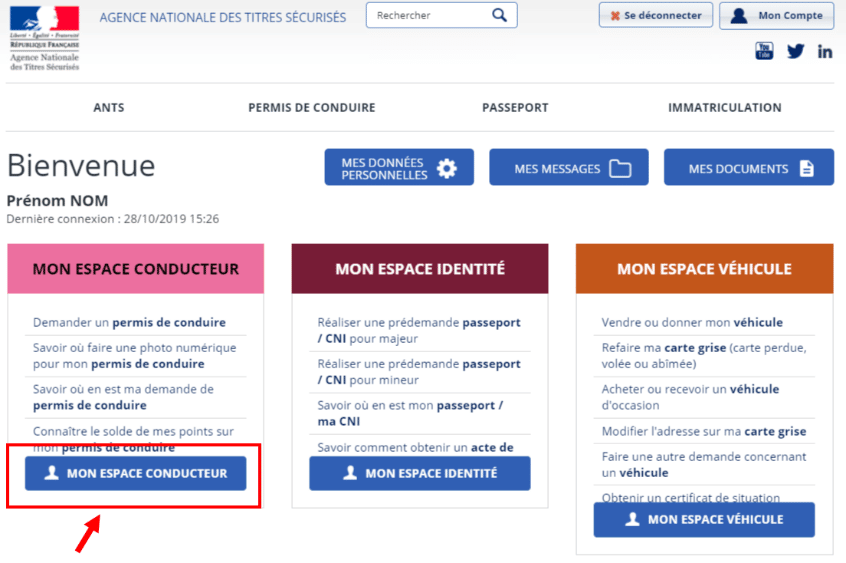 numéro ANTS