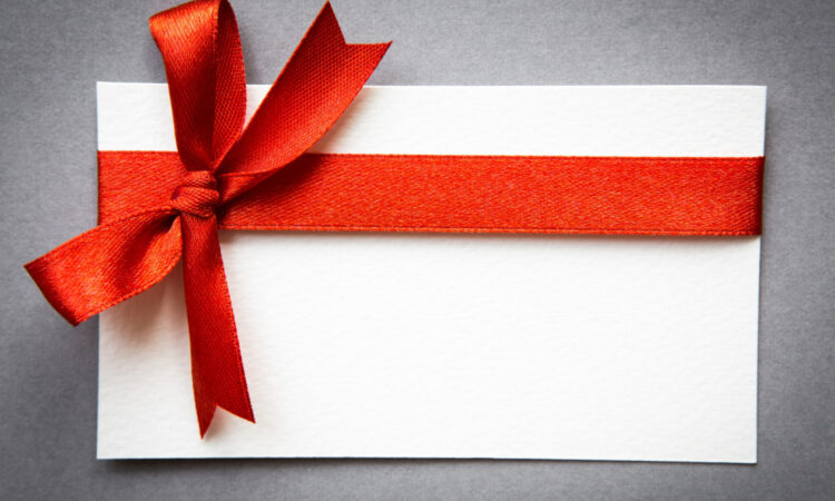 Comment offrir une carte cadeau parfaite ?