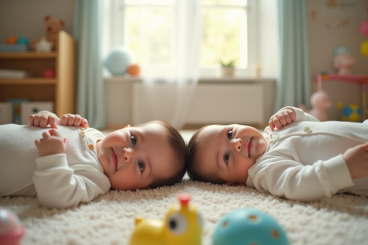 enfants rapprochés