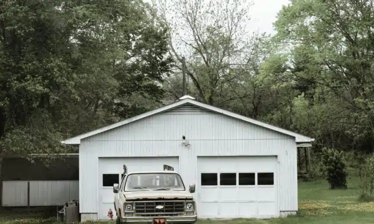 garage en bois